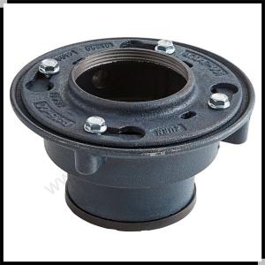 Cast Iron Floor Drain Outlet and Trap