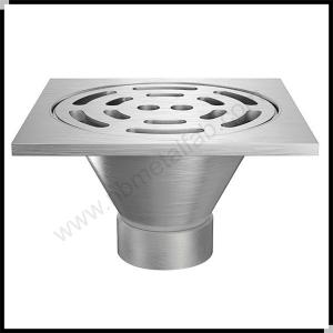 Industrial Sanitary Floor Drain Slotted Grate Outlet