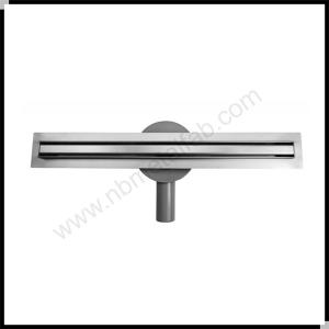 Slim shower linear drain