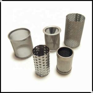 Stainless steel welded perforated drainage filter